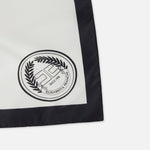 Foulard in seta FO03F66E2 E84 ELISABETTA FRANCHI Burro/nero 