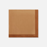 Foulard in seta FO03F66E2 FR3 ELISABETTA FRANCHI Daino/sigaro 