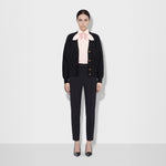 Cardigan in maglia con bottoni gioiello MK01S66E2 110 ELISABETTA FRANCHI Nero 