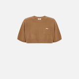 Top in lana e cashmere MK11T66E2 AI6 ELISABETTA FRANCHI Daino 