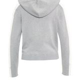 Felpa in maglia bicolore con logo<BR/> MK15S66E2 G41 ELISABETTA FRANCHI Grigio melange/avorio 