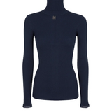 Dolcevita a costina MK22B66E2 H88 ELISABETTA FRANCHI Blu notte 