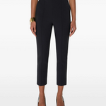 Pantaloni in tessuto tecnico PA22067E2 110 ELISABETTA FRANCHI Nero 