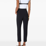 Pantaloni in tessuto tecnico PA22067E2 110 ELISABETTA FRANCHI Nero 