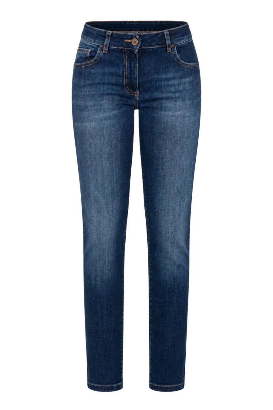 Jeans con gamba dritta PJ25N66E2 139 ELISABETTA FRANCHI Blue vintage 