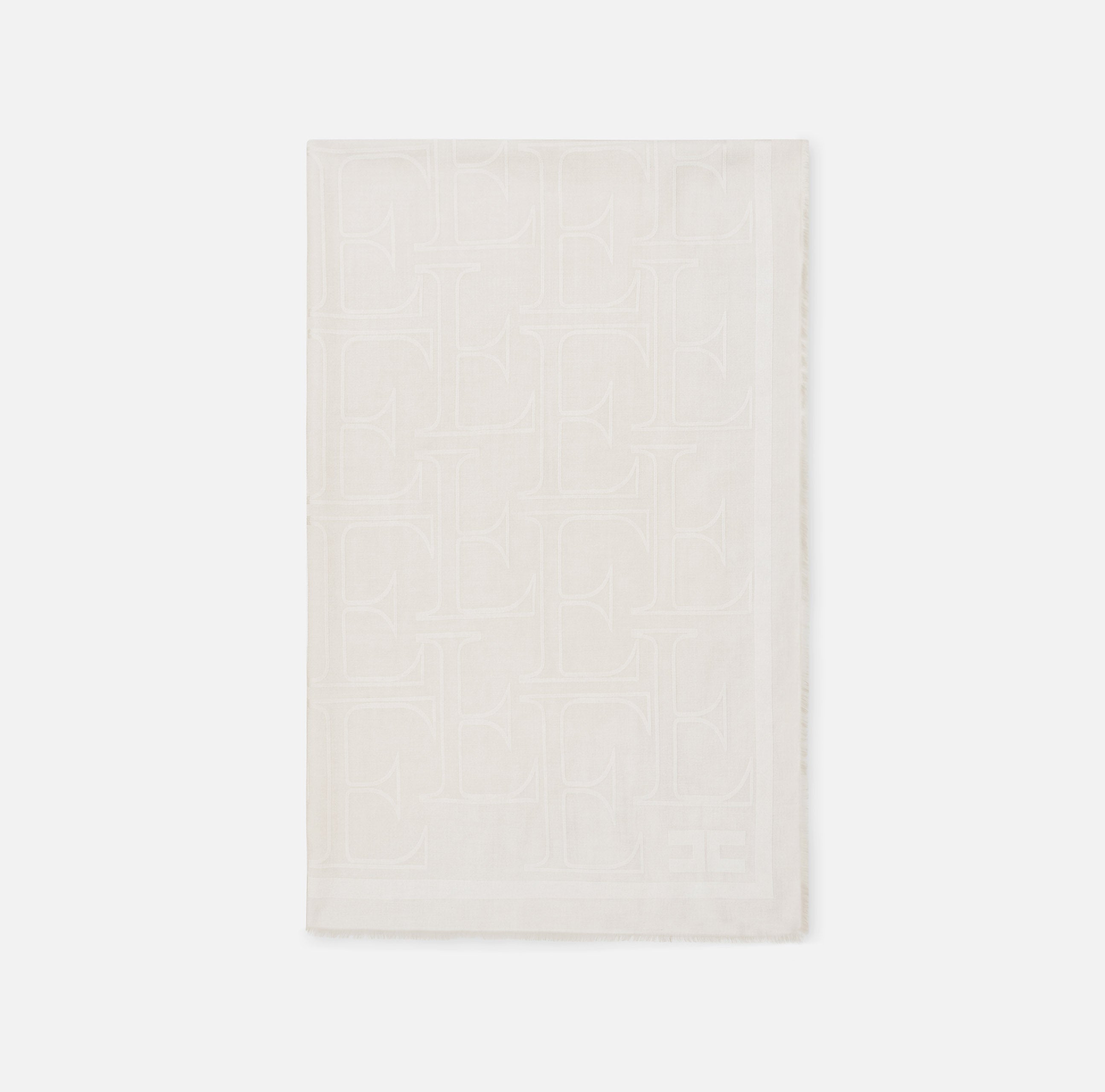 Foulard in viscosa e modal SC03F66E2 193 ELISABETTA FRANCHI Burro 