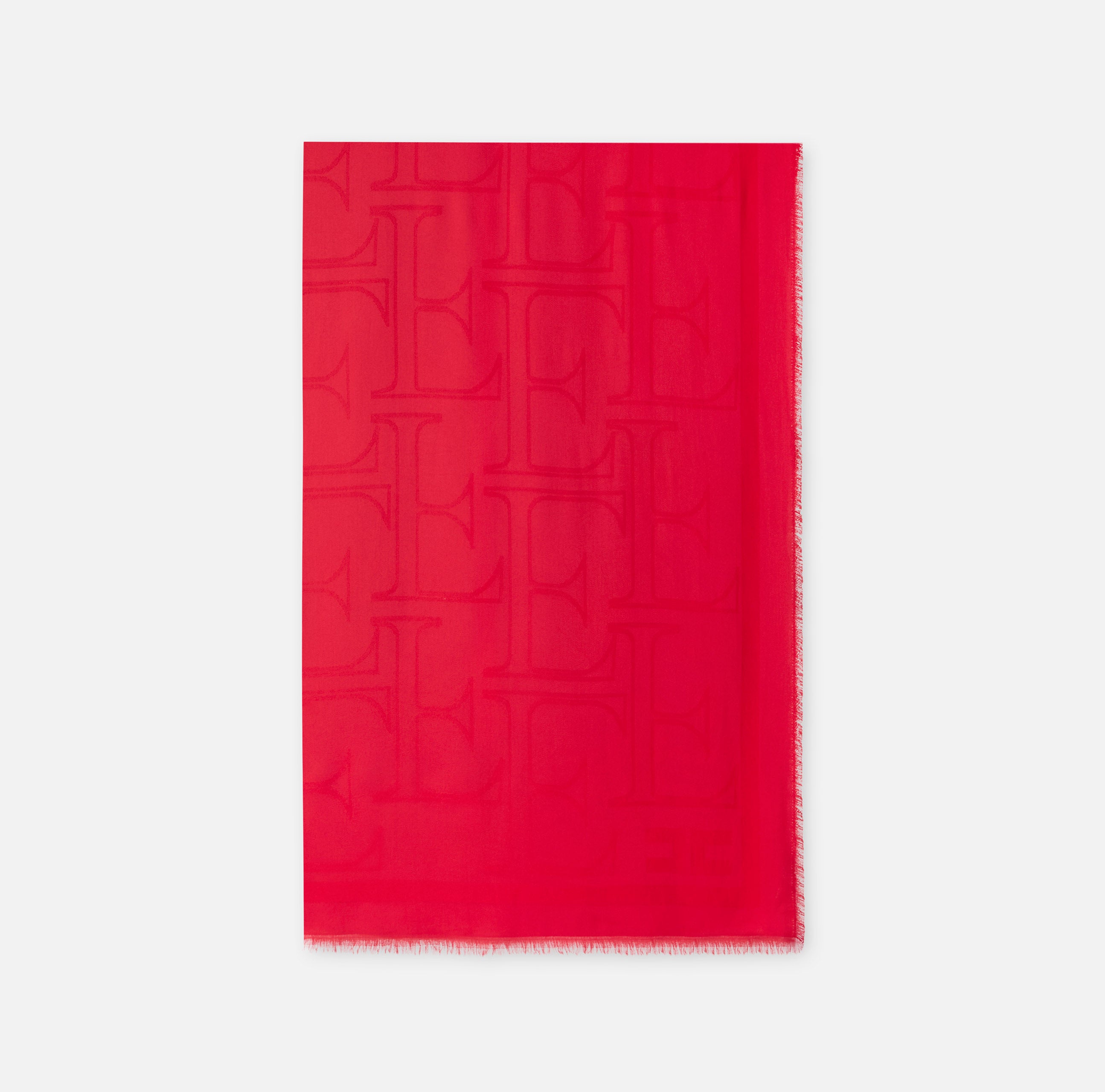 Foulard in viscosa e modal SC03F66E2 CG5 ELISABETTA FRANCHI Red passion 