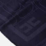 Foulard in viscosa e modal SC03F66E2 H88 ELISABETTA FRANCHI Blu notte 
