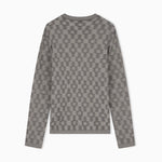 Maglione in lana vergine punto fantasia<BR/> EM006276 AF29848 F8035 EMPORIO ARMANI Grigio 