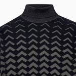 Maglione dolcevita in misto lyocell EM006292 AF27932 MB016 EMPORIO ARMANI Nero 