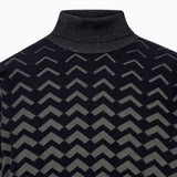 Maglione dolcevita in misto lyocell EM006292 AF27932 MB016 EMPORIO ARMANI Nero 