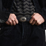 Maglione dolcevita in misto lyocell EM006292 AF27932 MB016 EMPORIO ARMANI Nero 