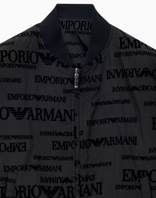 Bomber reversibile EM006731 AF19870 FC056 EMPORIO ARMANI Black 