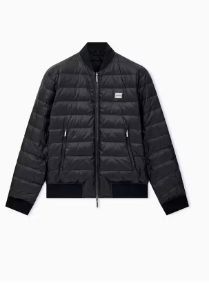 Bomber reversibile EM006731 AF19870 FC056 EMPORIO ARMANI Black 