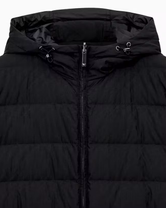 Piumino con cappuccio reversibile EM006732 AF28007 FC043 EMPORIO ARMANI Black 