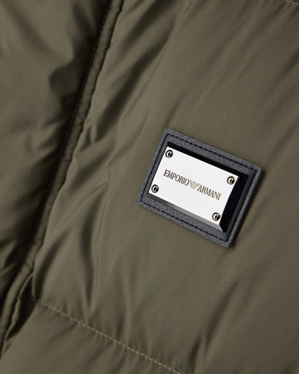 Piumino regular fit in tessuto ripstop ultra fine EM006745 AF18231 U7003 EMPORIO ARMANI  