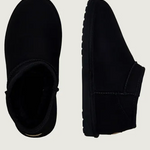 Stivaletti in nabuk con pelliccia interna STINGER COMPACT W13013 BLACK EMU AUSTRALIA Black 