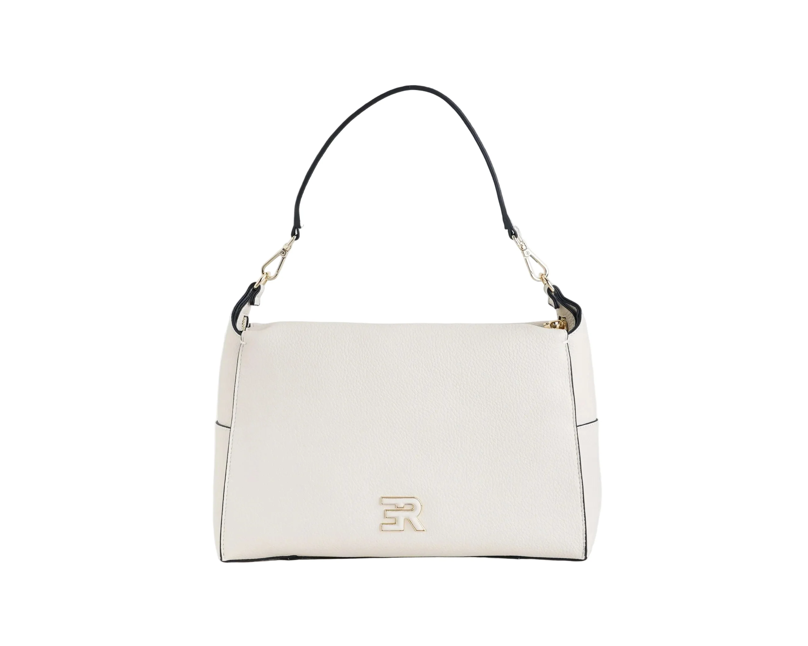 Borsa con tracolla in ecopelle 12402119 IVORY ERMANNO FIRENZE Ivory 