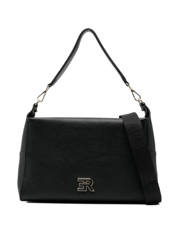 Borsa hobo in ecopelle 12402120 BLACK ERMANNO FIRENZE Black 
