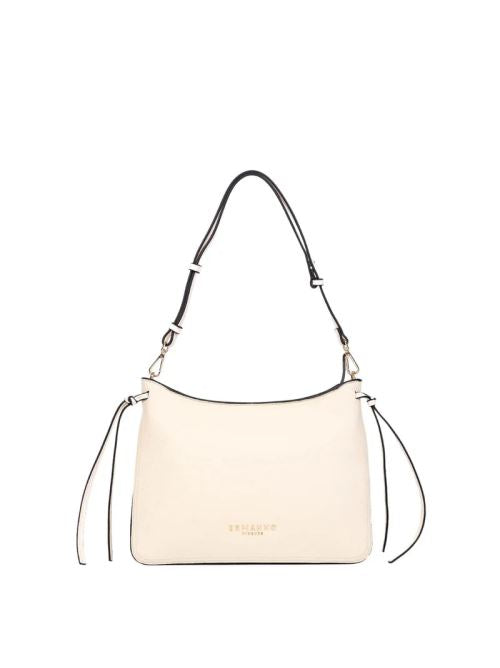 Borsa a spalla in ecopelle 12402126 IVORY ERMANNO FIRENZE Ivory 