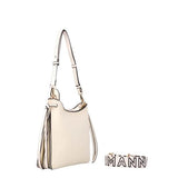 Borsa a spalla in ecopelle 12402126 IVORY ERMANNO FIRENZE Ivory 