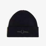 Berretto con grafica C3300 13C FRED PERRY Black/lw green 