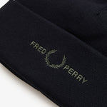 Berretto con grafica C3300 13C FRED PERRY Black/lw green 
