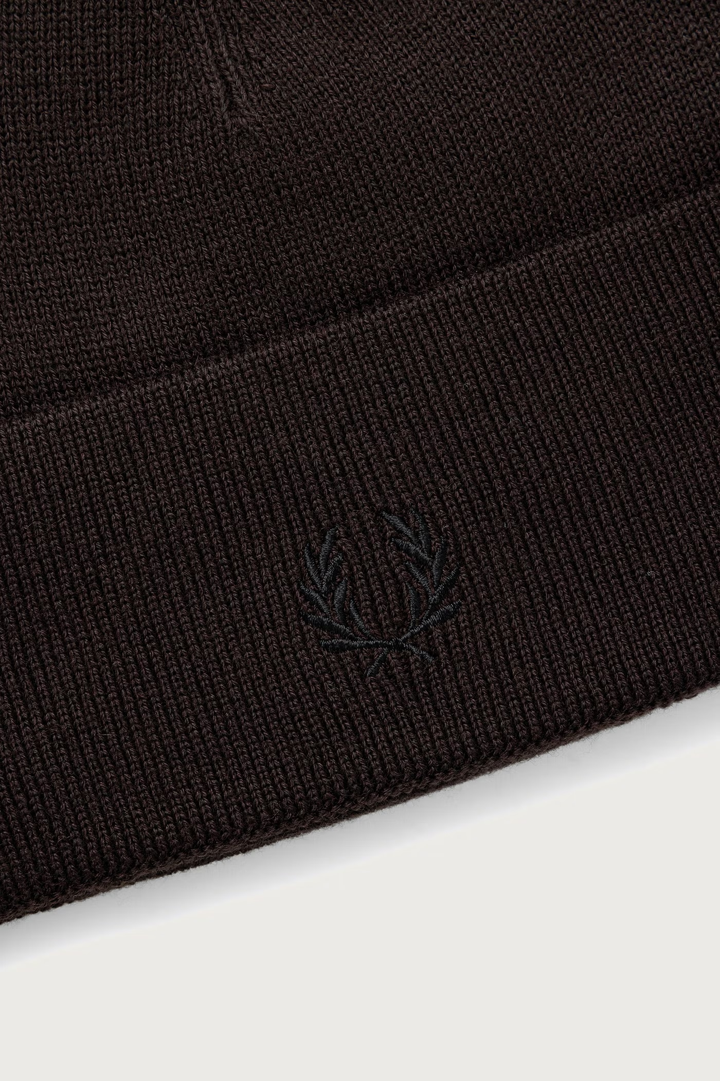 Cappello in lana logato C3316 33C FRED PERRY Rich brown 