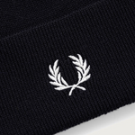 Cappello in lana logato C3316 T05 FRED PERRY Navy/snow white 
