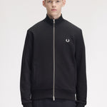 Felpa con zip J3340 102 FRED PERRY Black 