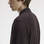 Polo in maglia a maniche lunghe K4535 33C FRED PERRY Rich brown 