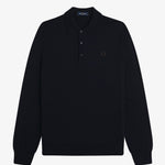 Polo in maglia a maniche lunghe K4535 421 FRED PERRY Navy 