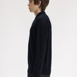 Polo in maglia a maniche lunghe K4535 421 FRED PERRY Navy 