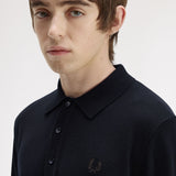 Polo in maglia a maniche lunghe K4535 421 FRED PERRY Navy 