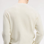 Maglione con lavorazione goffrata K6507 170 FRED PERRY Ecru 