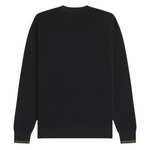 Maglione con lavorazione goffrata K6507 198 FRED PERRY Black 