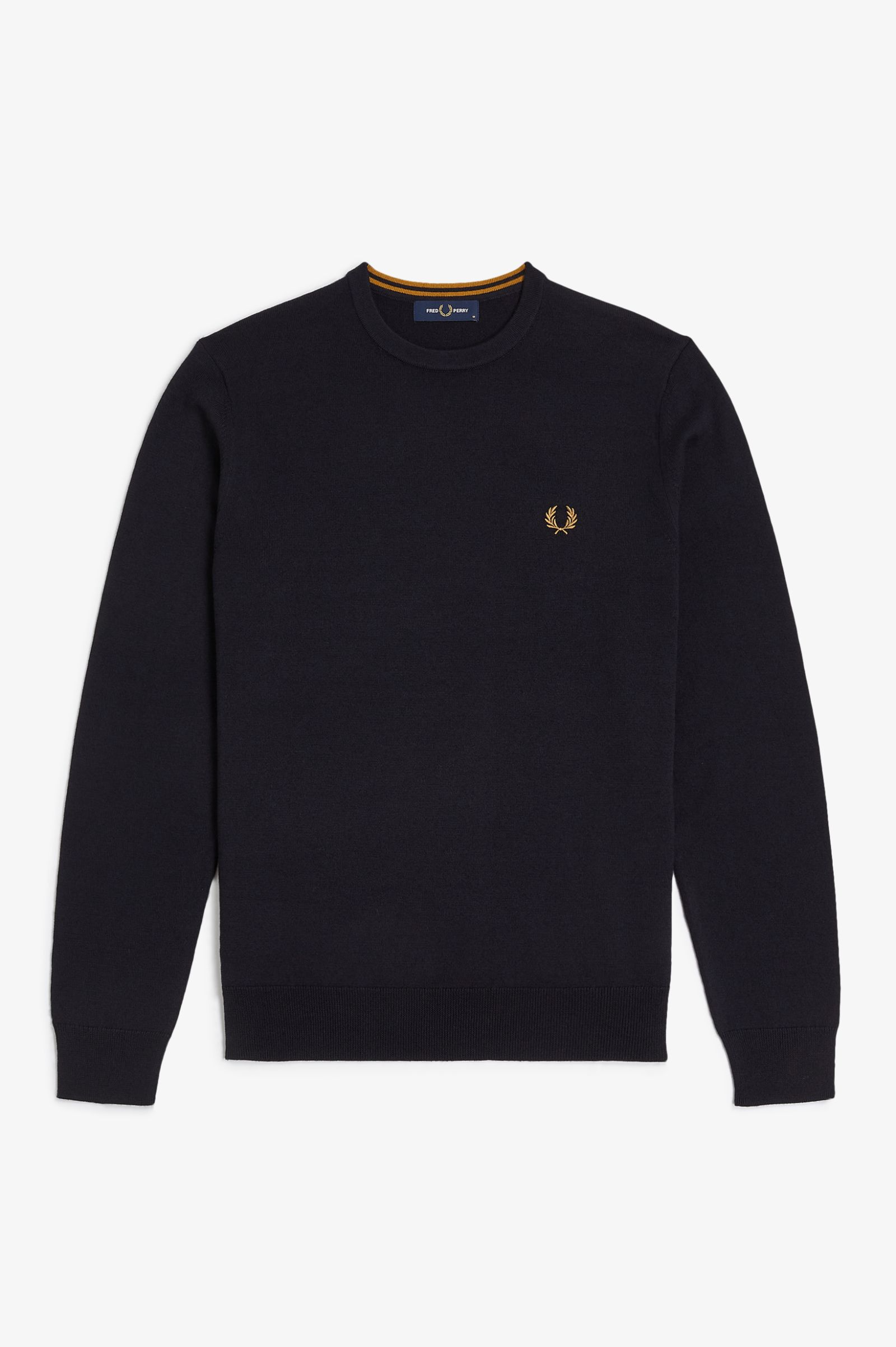 Maglia girocollo K9601 795 FRED PERRY Navy 