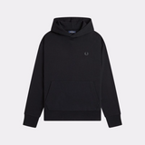 Felpa con cappuccio M3498 102 FRED PERRY Black 