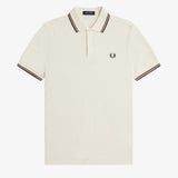 Polo manica corta M3600 69C FRED PERRY Ecr/brndy/ngreen 