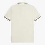 Polo manica corta M3600 69C FRED PERRY Ecr/brndy/ngreen 