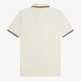 Polo manica corta M3600 69C FRED PERRY Ecr/brndy/ngreen 