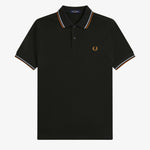 Polo manica corta M3600 78C FRED PERRY Ntgrn/dskbl/dkca 