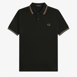 Polo manica corta M3600 78C FRED PERRY Ntgrn/dskbl/dkca 
