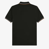 Polo manica corta M3600 78C FRED PERRY Ntgrn/dskbl/dkca 