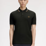 Polo manica corta M3600 78C FRED PERRY Ntgrn/dskbl/dkca 