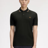 Polo manica corta M3600 78C FRED PERRY Ntgrn/dskbl/dkca 