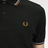 Polo manica corta M3600 78C FRED PERRY Ntgrn/dskbl/dkca 