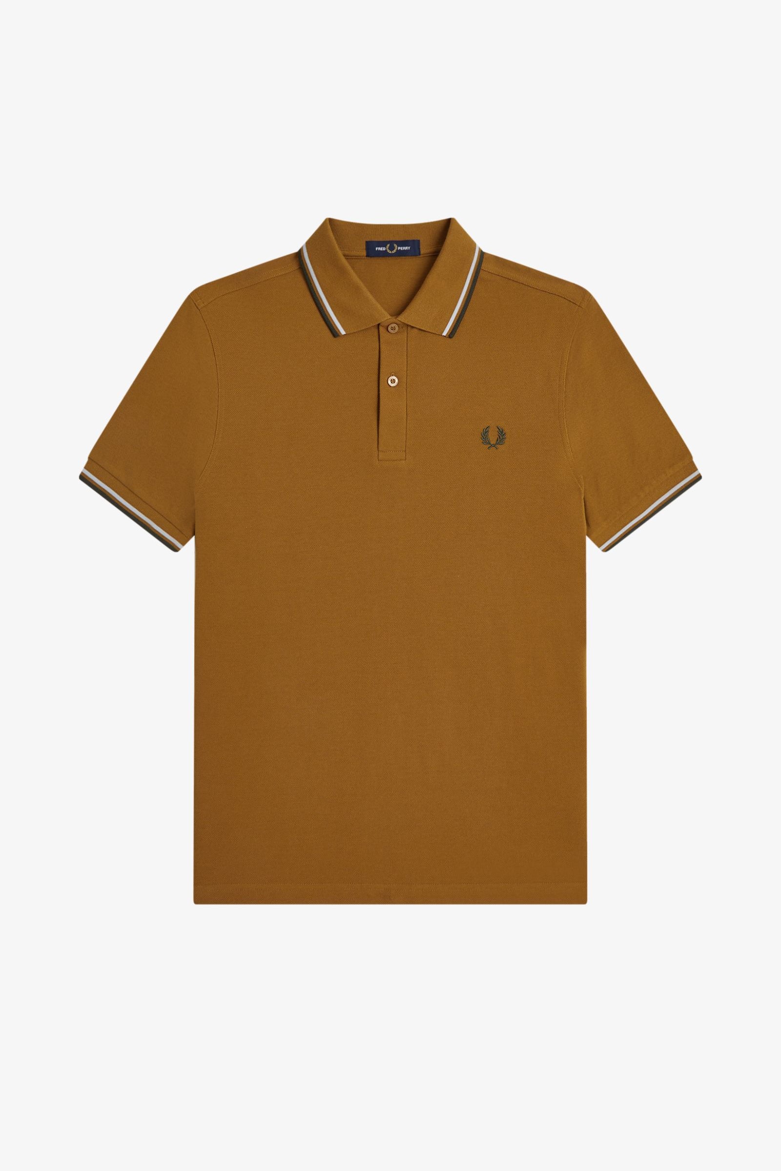Polo manica corta M3600 80C FRED PERRY Dkca/dskbl/ngtgr 