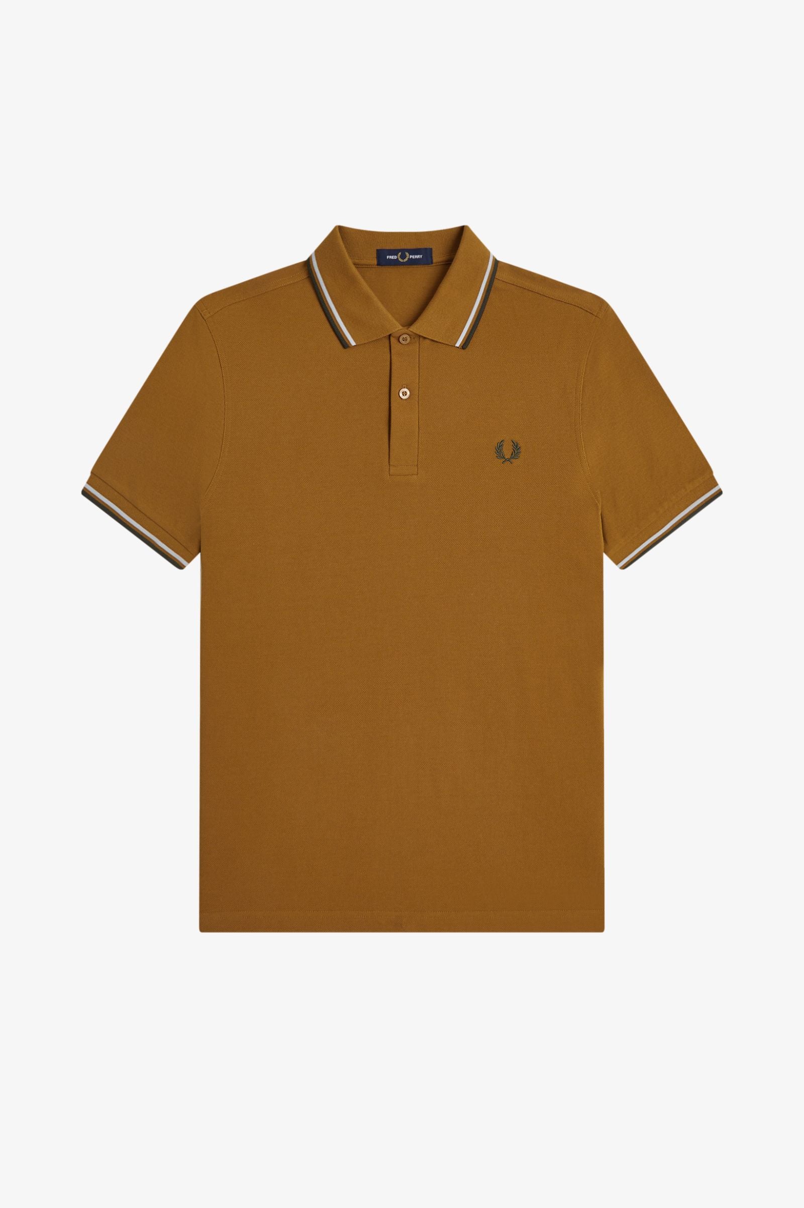 Polo manica corta M3600 80C FRED PERRY Dkca/dskbl/ngtgr 