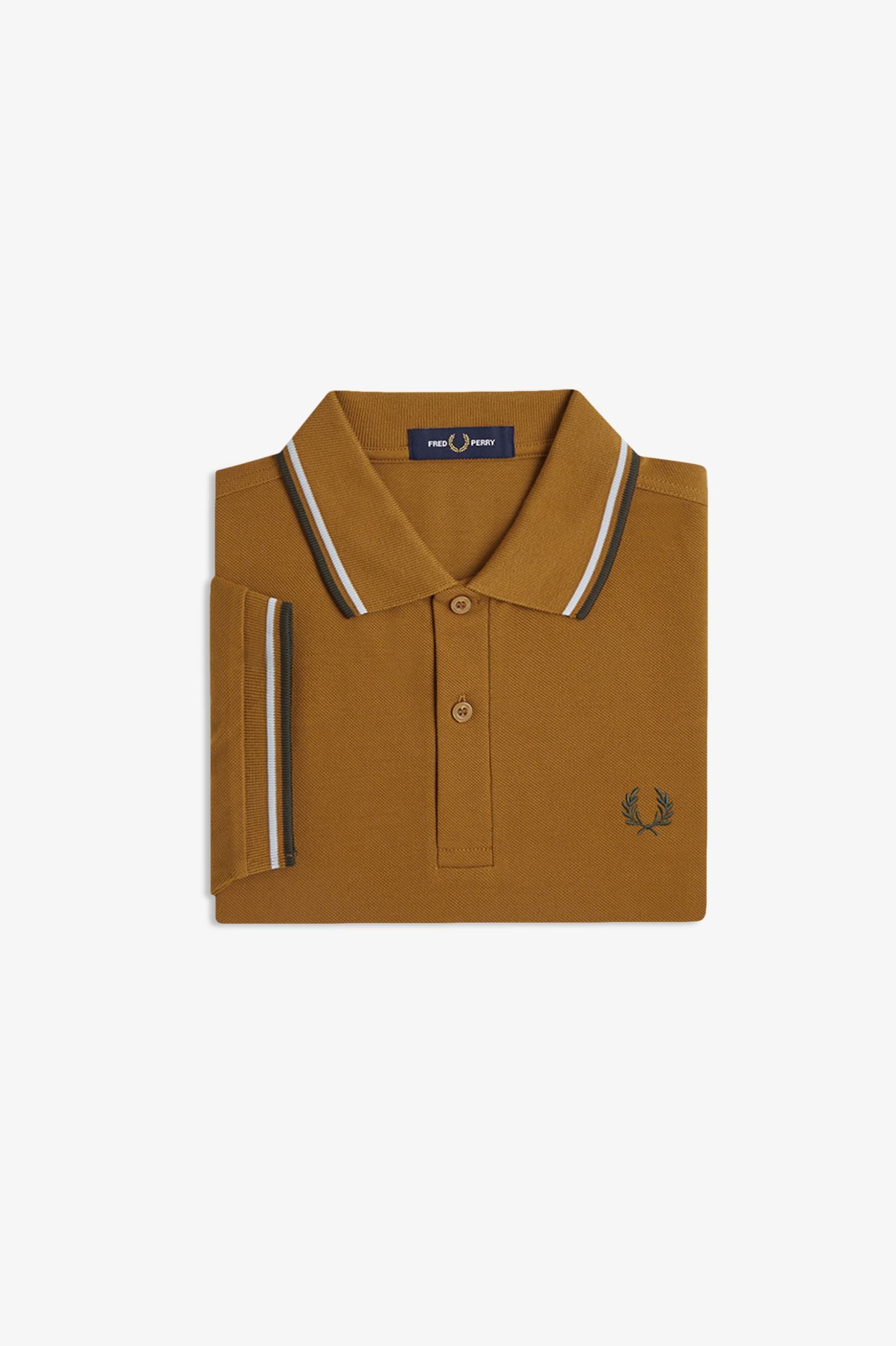 Polo manica corta M3600 80C FRED PERRY Dkca/dskbl/ngtgr 